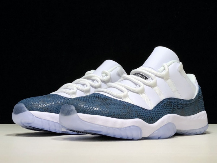 Jordan 11 Retro Low Snake Navy (2019)-CD6846-102
