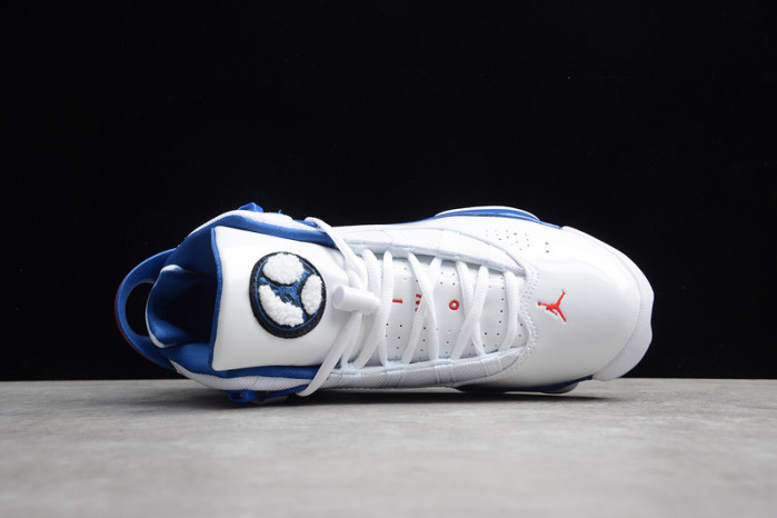 JORDAN 14 RETRO WHITE HYPER ROYAL - 487471-104