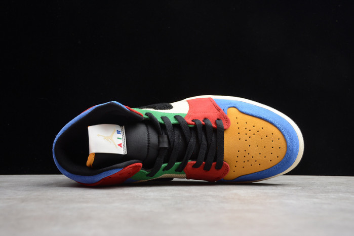 Jordan 1 Mid SE Fearless Blue the Great CU2805-100