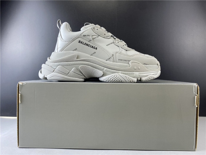 BLEN Triple S grey balenciaga letter 541624 W09OL 38010