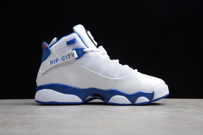 JORDAN 14 RETRO WHITE HYPER ROYAL - 487471-104