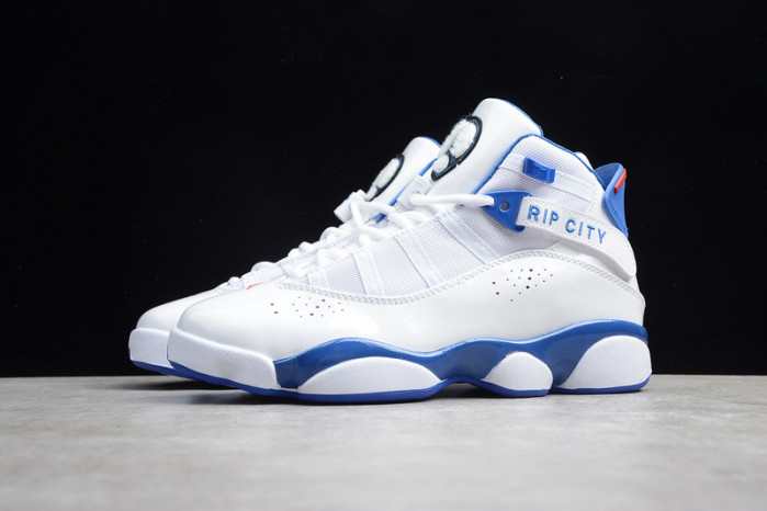 JORDAN 14 RETRO WHITE HYPER ROYAL - 487471-104