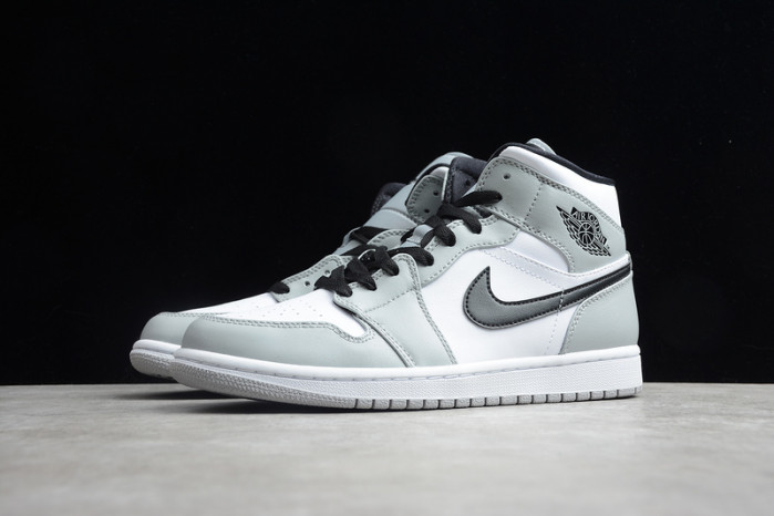 Jordan 1 Mid Light Smoke Grey 554724-092