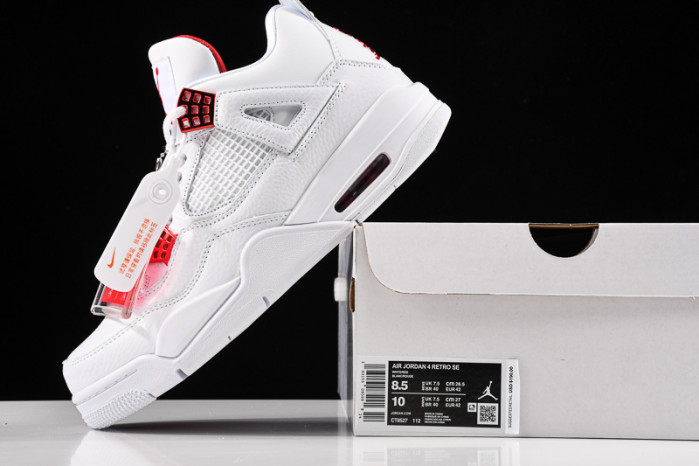 Air Jordan 4“Red Metallic”-CT8527-112