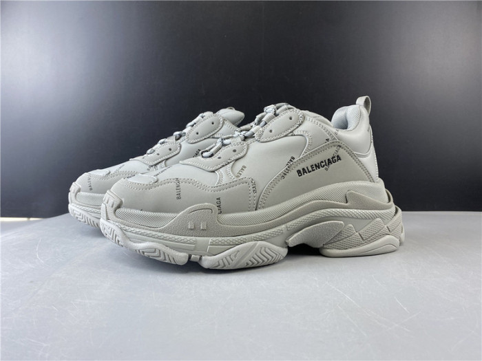 BLEN Triple S grey balenciaga letter 541624 W09OL 38010