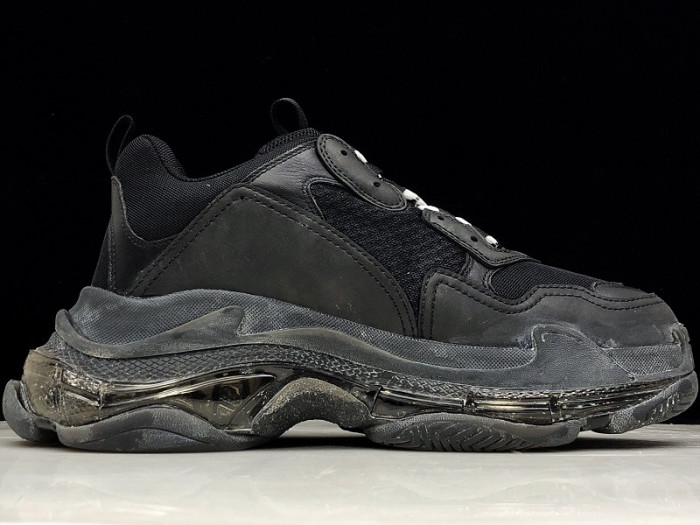 BLEN Triple S Black Clear Sole 544351 W09O 11000