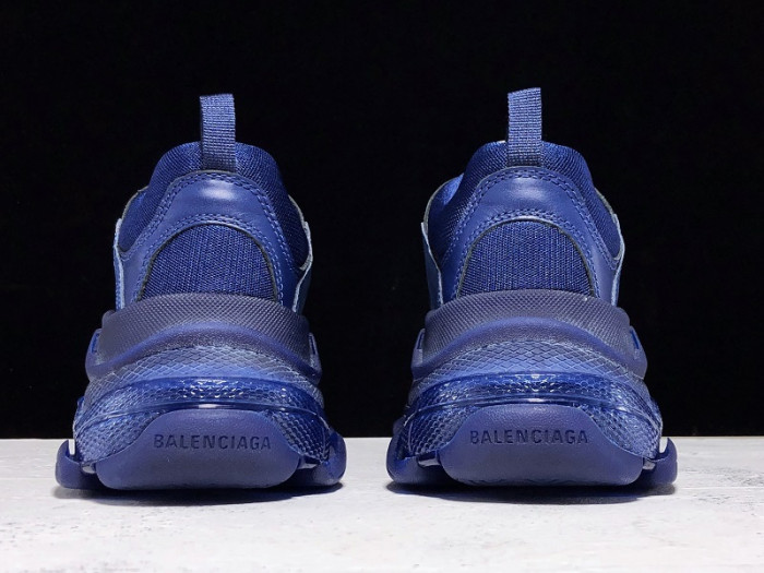 BLEN Triple S blue balenciaga letter 541624 W09OL 388