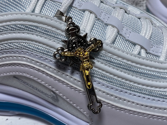 Air Max 97 MSCHF x INRI Jesus Shoes 921826-101JSUS