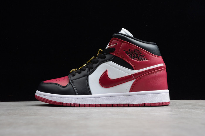 Jordan 1 Mid SE Black Dark Beetroot (W) CZ4385-016