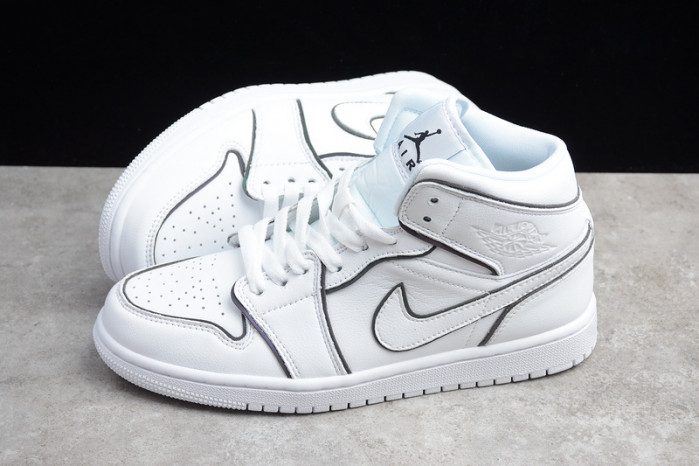 Jordan 1 Mid Iridescent Reflective White (W) CK6587-100