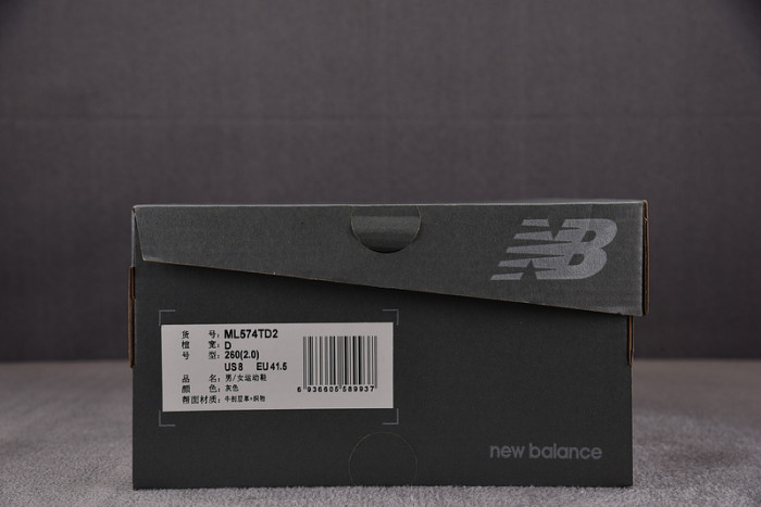 New Balance 574 White Green Gum ML574TD2