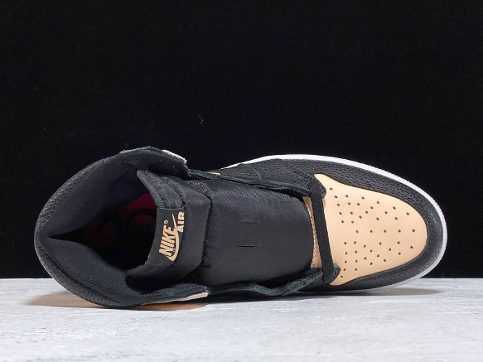 Jordan 1 Retro High Black Crimson Tint 555088-081