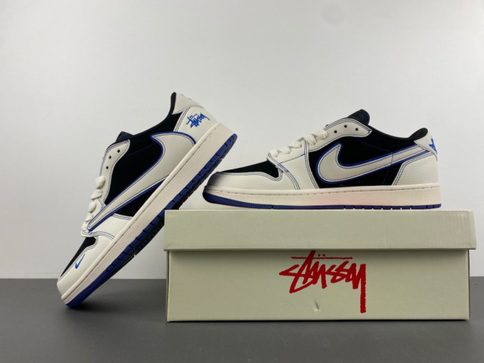 Fragment x Travis Scott x Supreme x Air Jordan 1 Low SJ2068-127