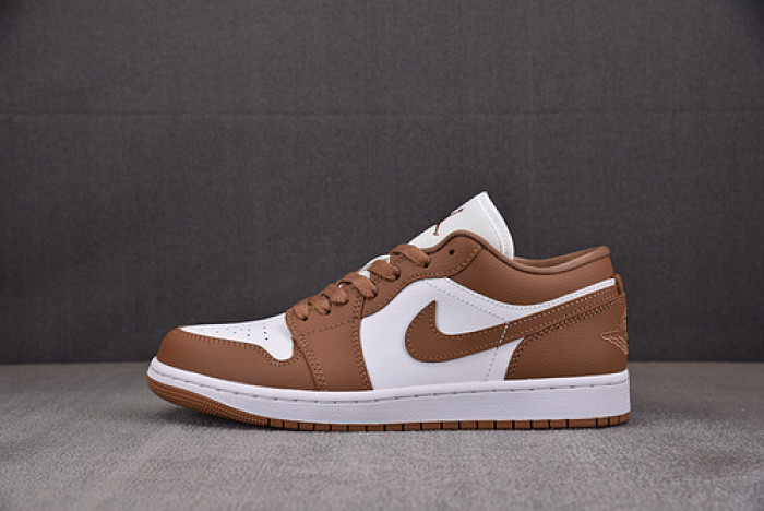 WMNS Air Jordan 1 Low Archaeo Brown White DC0774-202