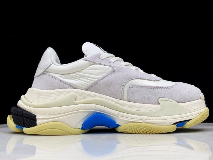 BLEN Triple S White Suede (W) 500597 W0971 9000