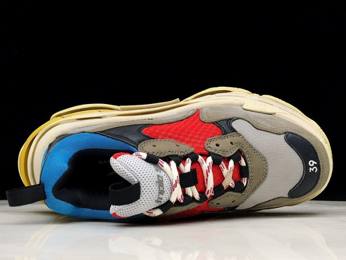 BLEN Triple S Grey Red Blue 512175 W09O2 4365