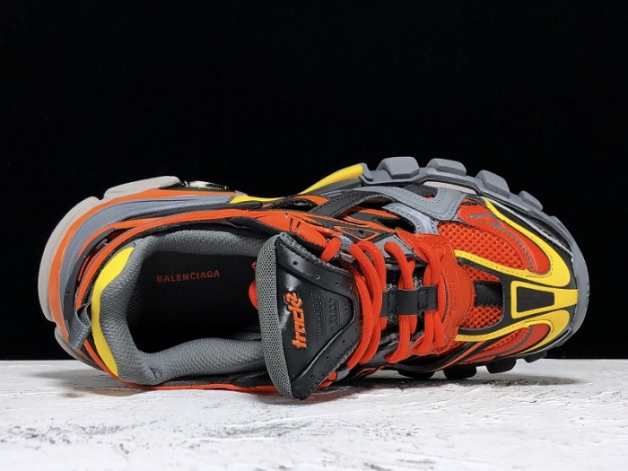 BLEN SNEAKER TESS.S.GOMMA 4.0 ORANGE BLACK 568614W2GN37560