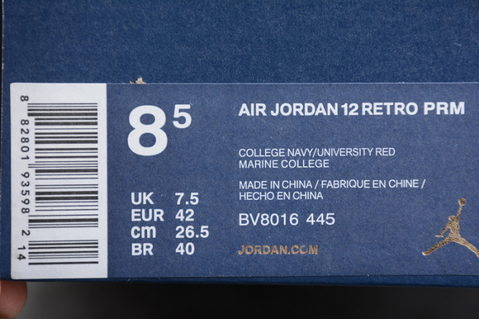 Jordan 12 Retro International Flight BV8016-445