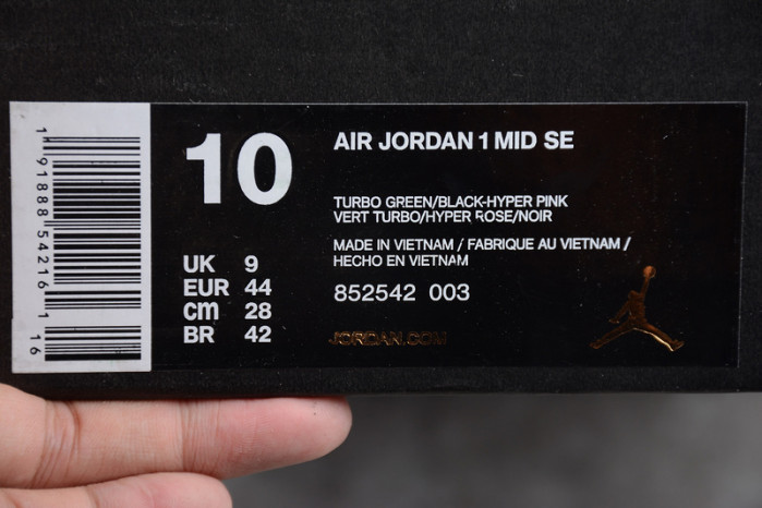 Jordan 1 Mid Light Bone 852542-003