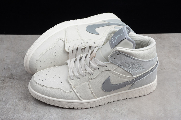 Jordan 1 Mid Light Bone 852542-003