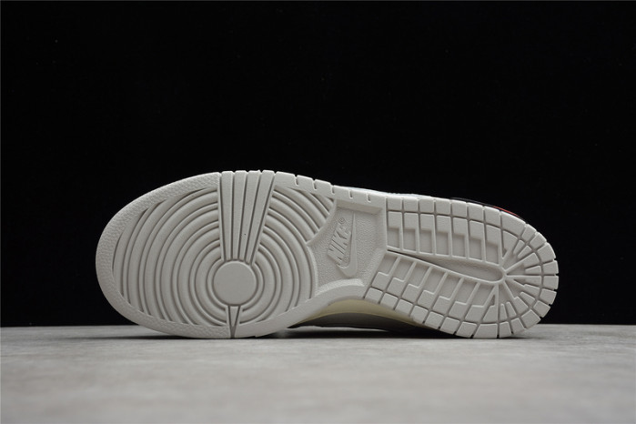 OH x Nike SB Dunk Low OW Platinum White Grey DM1602-106