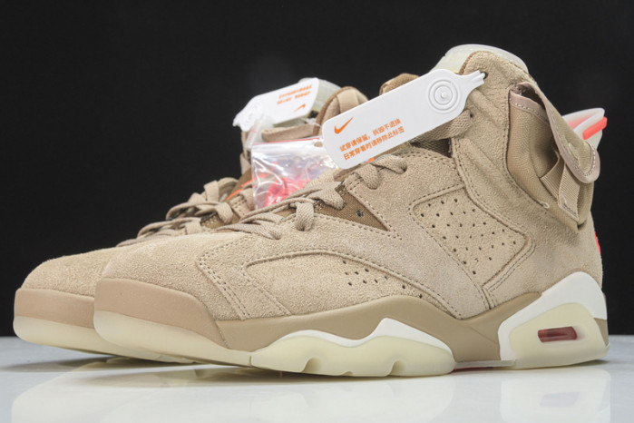 Travis Scott x Air Jordan 6“British Khaki” DH0690-200