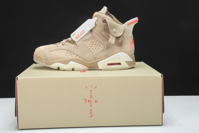 Travis Scott x Air Jordan 6“British Khaki” DH0690-200