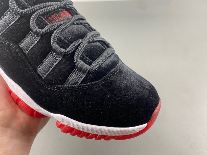 Air Jordan 11 WMNS “Bred Velvet” Rumored to Release Holiday 2024 DB5457-061