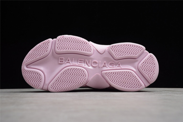 Balenciaga Wmns Triple S Sneaker Allover Logo - Pink 524039 W2FA1 5090