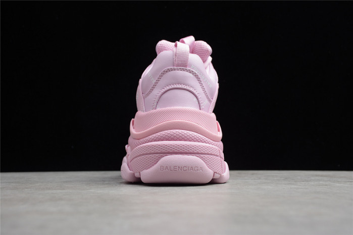 Balenciaga Wmns Triple S Sneaker Allover Logo - Pink 524039 W2FA1 5090