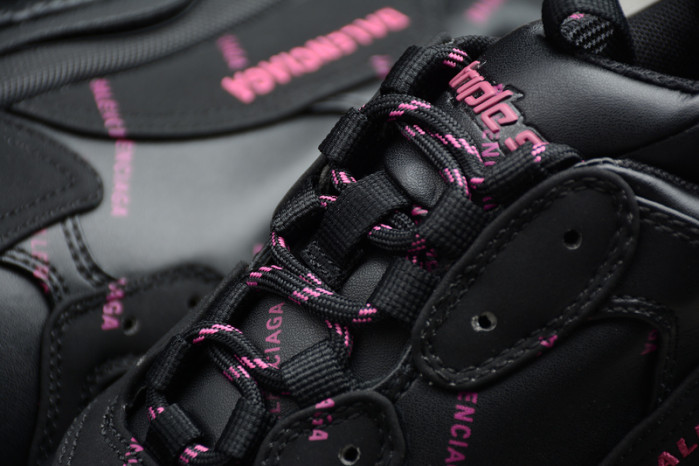 Best Balenciaga Triple S Black Puink 524039 W2FA1 7635 Shoes